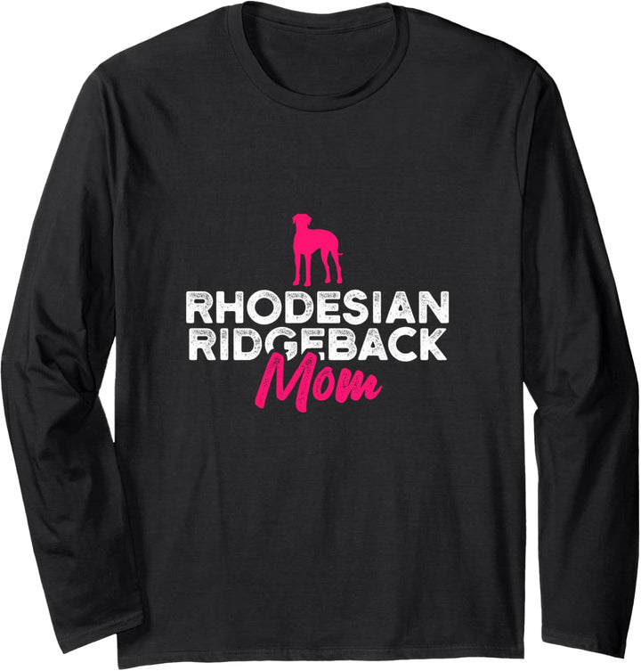 Rhodesian Ridgeback Mom Langarmshirt