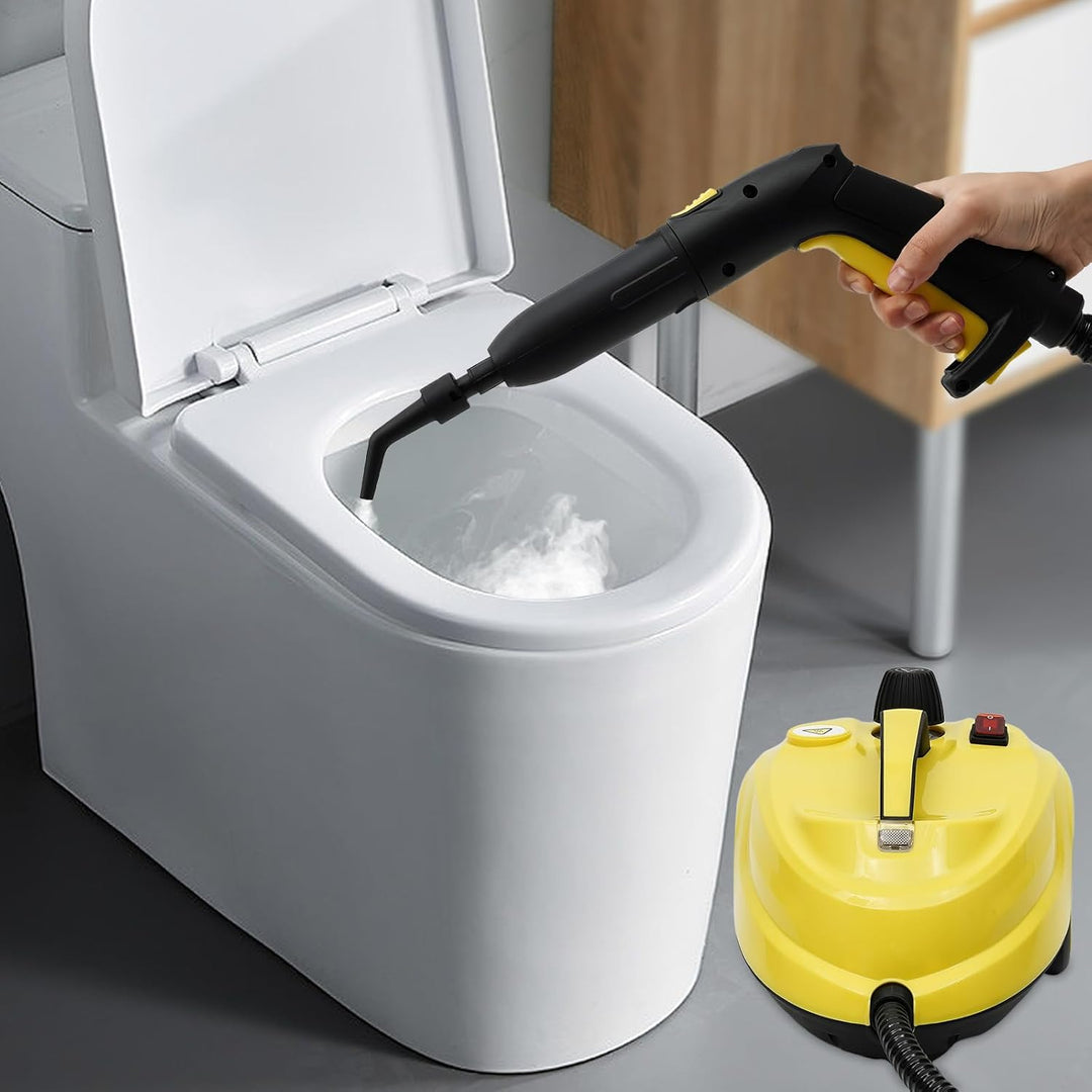 Dampfreiniger 2000W | Tragbarer Hochdruckreiniger für Küche, Bad &amp; Auto | Inkl. umfangreichem Zubehö