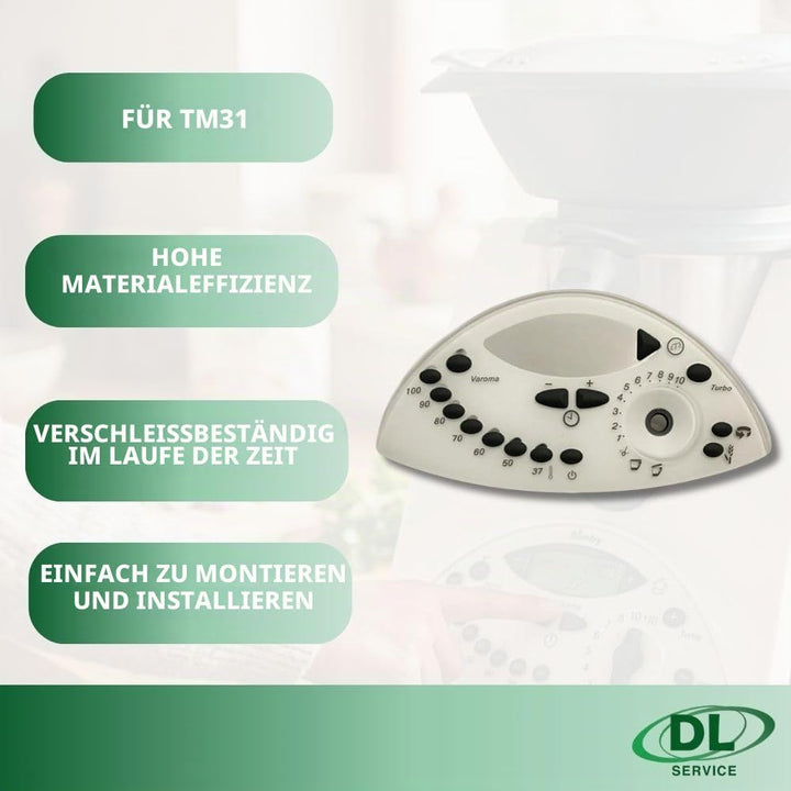 Frontabdeckung für Thermomix TM 31, hohe Qualität.