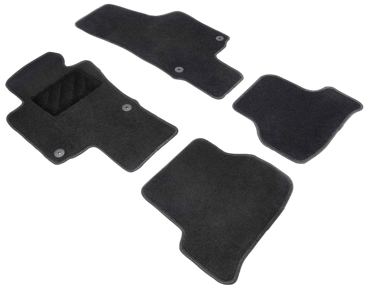 Walser Comfort Auto Teppiche für VW Scirocco 2008-2017, Golf VI 2008-2014, Jetta IV 2008-Heute, 100%