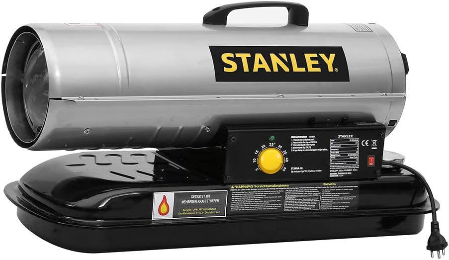 Stanley ST 70T-KFA-E Heizlüfter Kerosin/Diesel Generator 20 kW 70000 BTU 20.515 Watt, 20.515 Watt