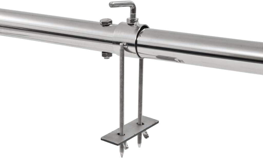 IKAYAA Spanferkelgrill mit Motor Rotisserie Grill Mit Motor Elektrischer Drehspiess BBQ-Spiessgrill