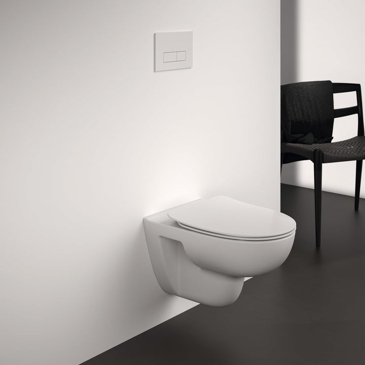 Ideal Standard T467501 Ideal Standard i.life A WC-Sitz, Sandwich Sandwich ohne Softclosing, Sandwich