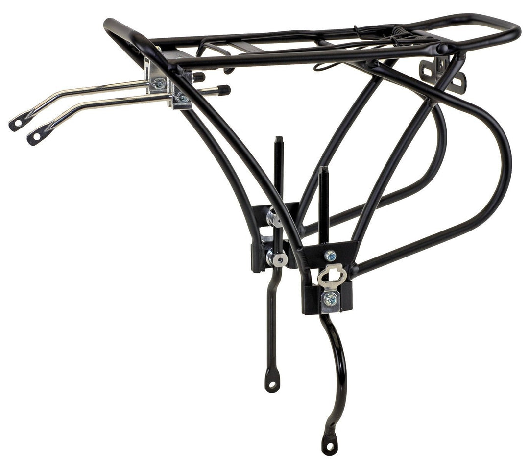 TranzX Gepäckträger Disc, black powder coated
