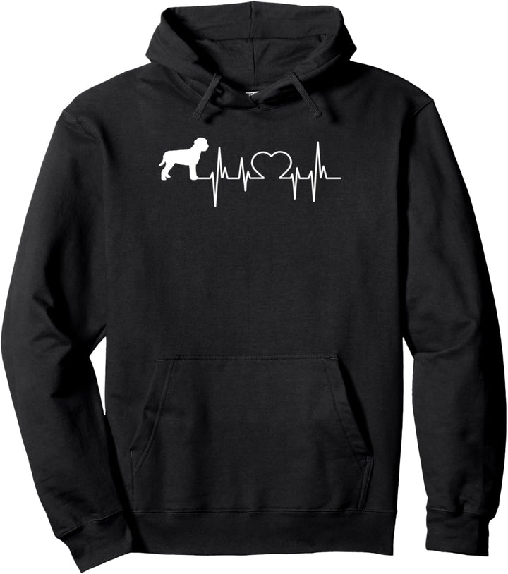 Wasserhund der Romagna Heartbeat Pullover Hoodie