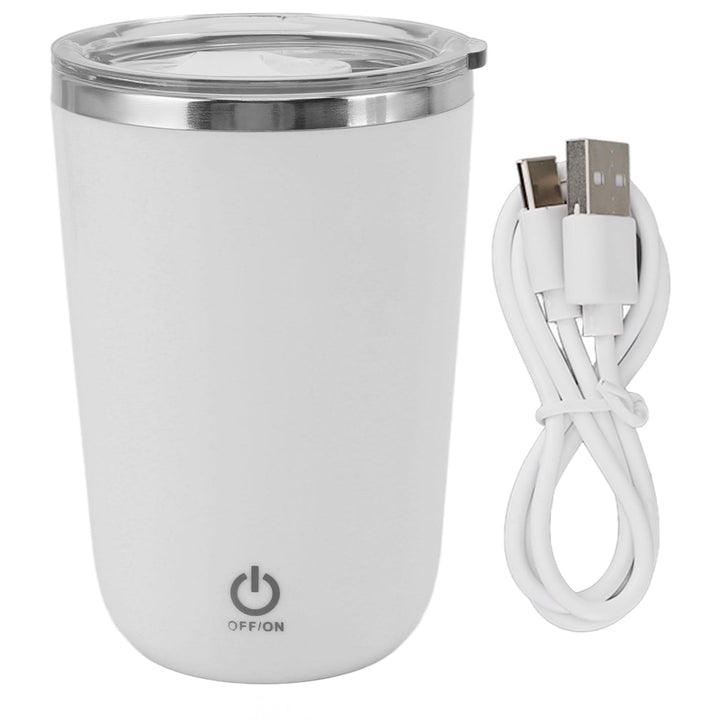 Selbstrührender Kaffeebecher, 350 Ml, Elektrischer Rührbecher, Magnetischer Rührbecher, Wiederauflad