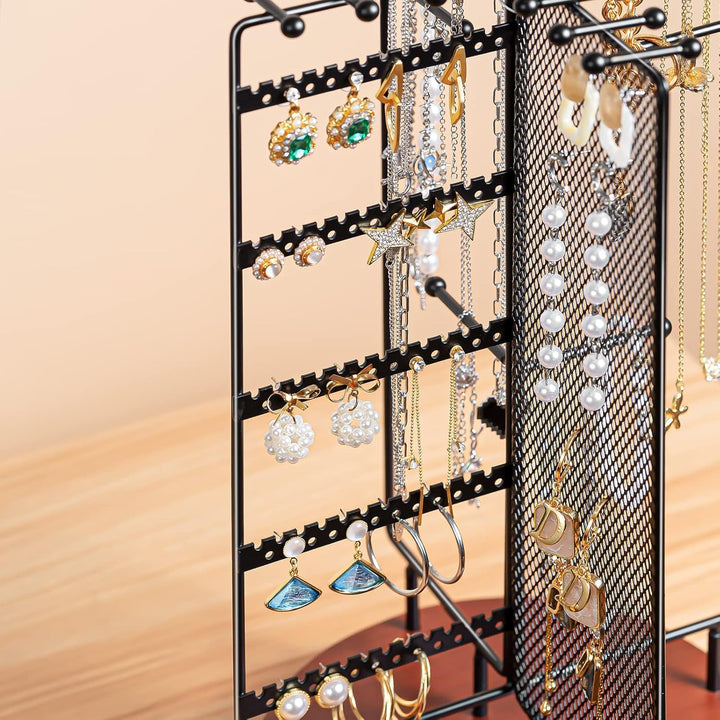 ProCase Schmuckständer Drehbarer Schmuckhalter Schmuckbaum Schmuckstander Jewelry Stand für Ohrring