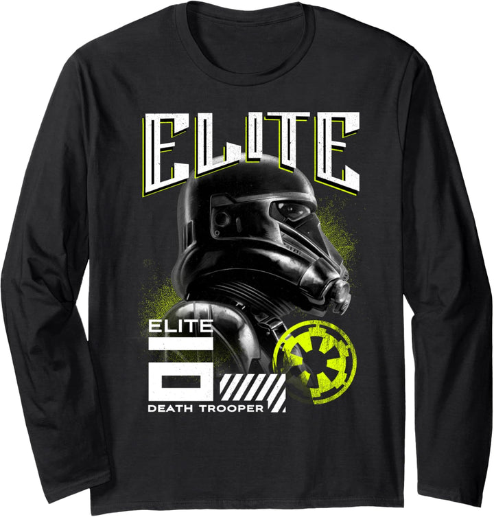 Star Wars Rogue One Elite Trooper Side View Langarmshirt