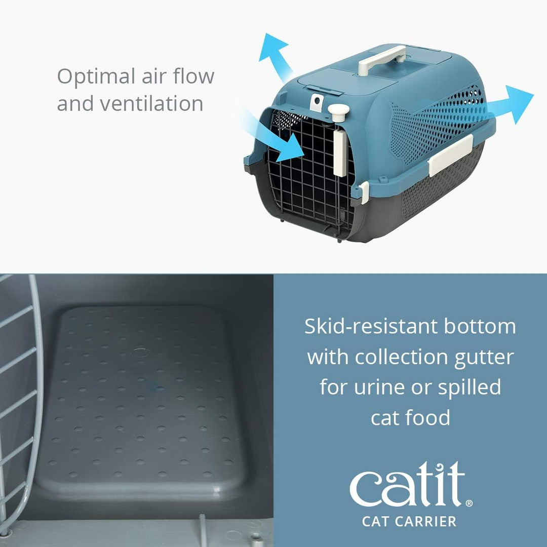 Transportbox für Katzen, Klein, Rot