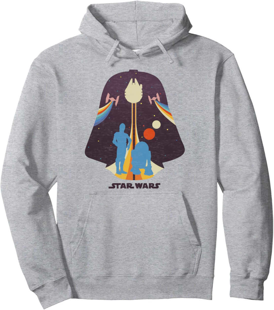 Star Wars Vader Helmet Silhouette Pullover Hoodie