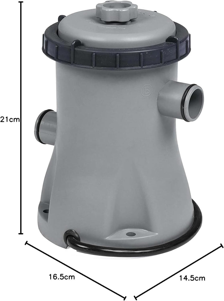 Bestway Vinyl, Flowclear Kartuschenfilterpumpe 1.249 l/h, 23 W