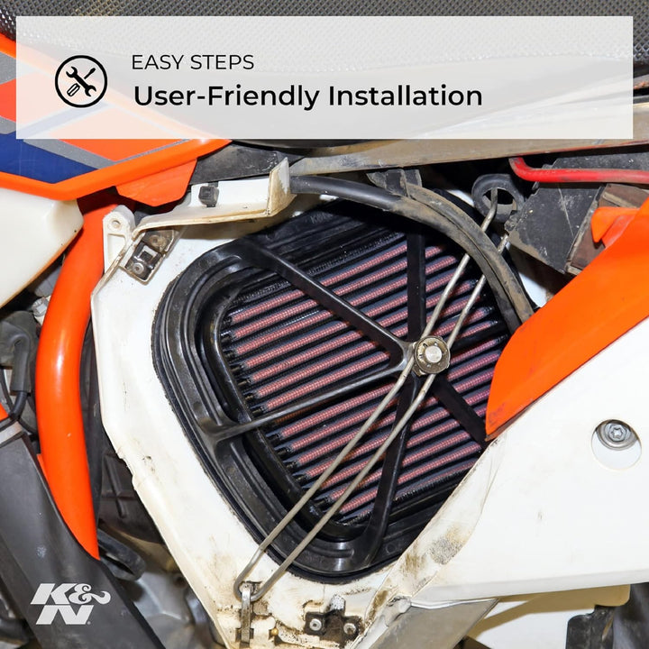 K&N KT-4511XD Motorrad Tausch-Luftfilter