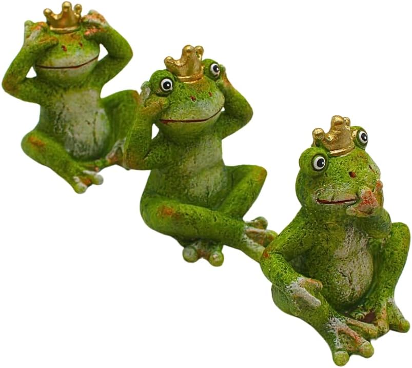 Froschkönige, Teichfrösche, Frösche Garten, Froschfiguren outdoor, Deko - Frösche, Gartenfrösche, Ni