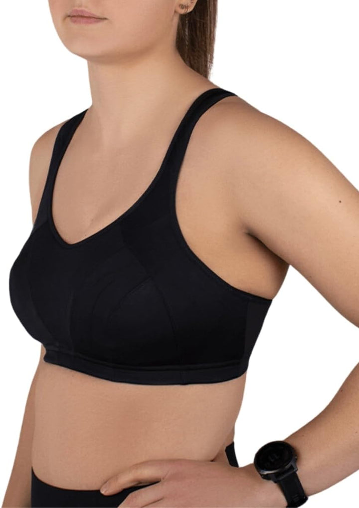 Champion Damen Sport-BH 90F Schwarz, 90F Schwarz
