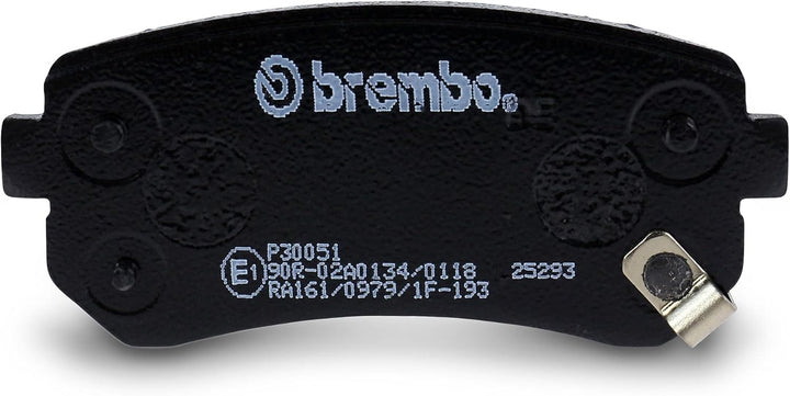 Brembo P30051 Hintere Bremsbeläge, Anzahl 4 Single, Single