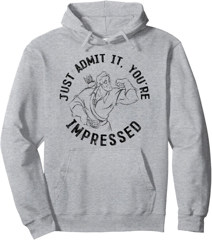 Disney Beauty &amp; The Beast Gaston Impressive Pullover Hoodie