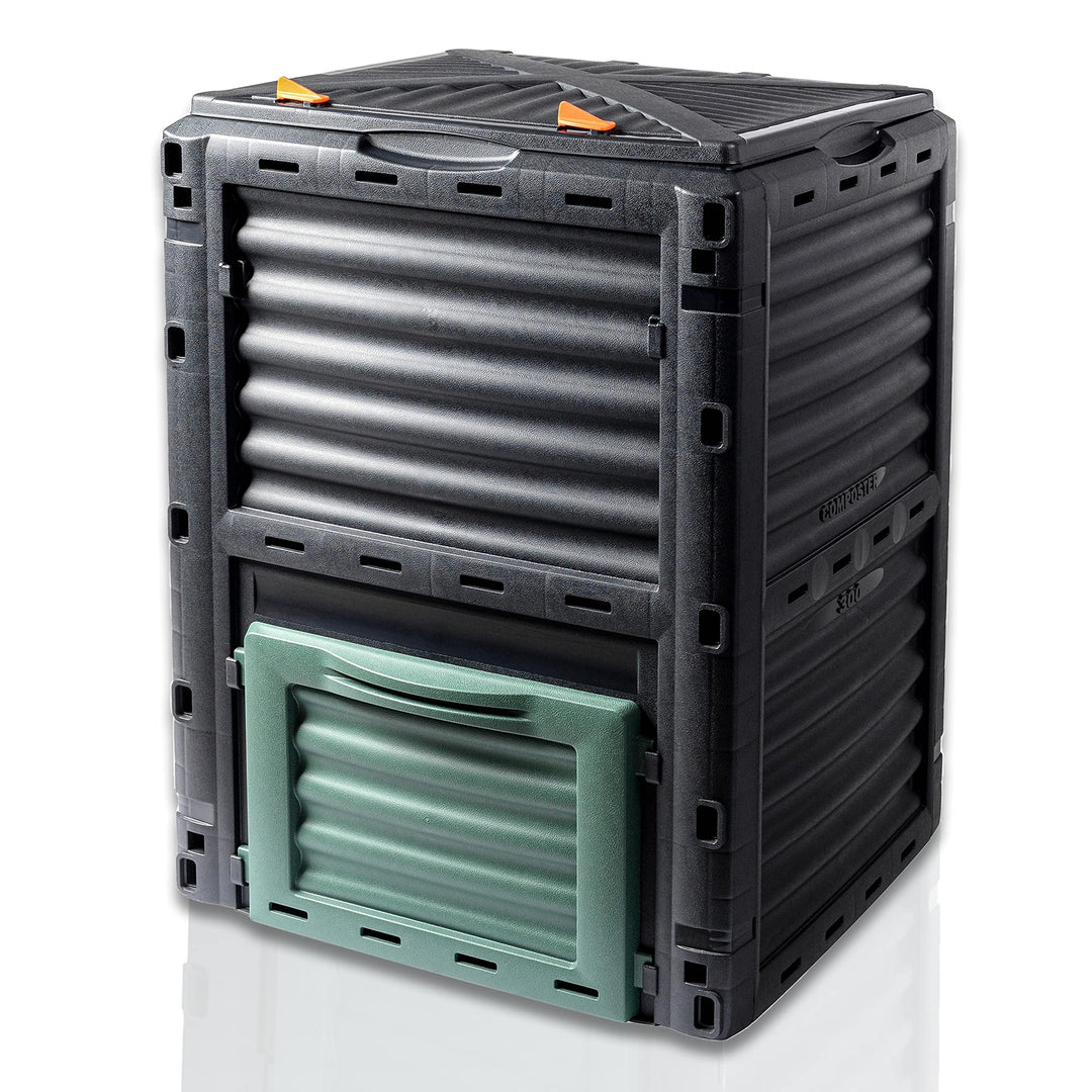 Schauer Gartenkomposter 300 Liter Kunststoff Schnellkomposter Thermokomposter Kompost Abfall Box Kom