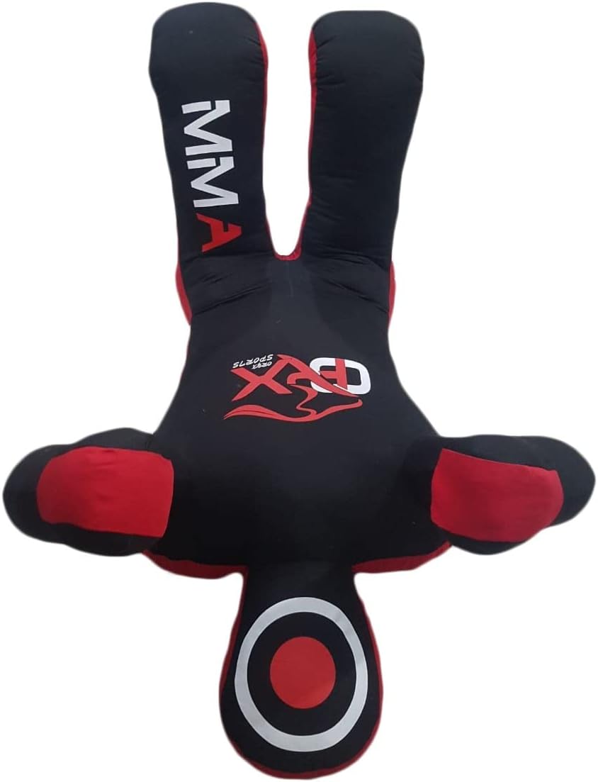 Oryx Sports MMA Grappling Dummy Judo Boxsack, MMA BJJ Jiu Jitsu, Sitzposition Hände vorne (unbefüllt