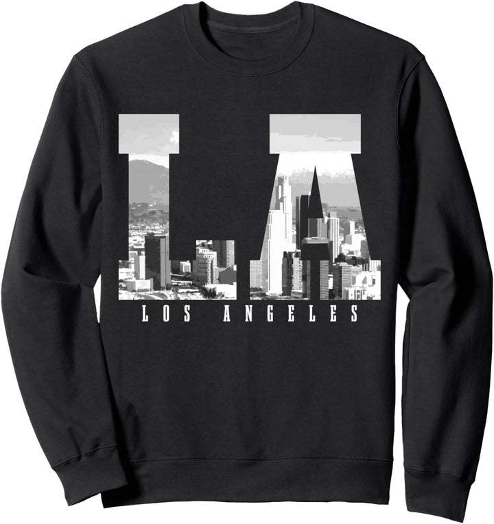 LA Los Angeles California Skyline USA Vintage Souvenir Sweatshirt