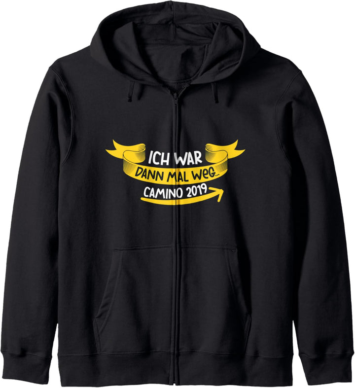 Jakobsweg Ich war dann mal weg camino 2019 Pilger Kapuzenjacke