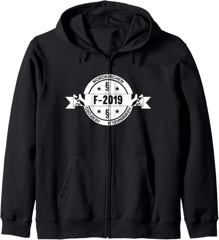 Diplom F-2019 Abschluss Kapuzenjacke