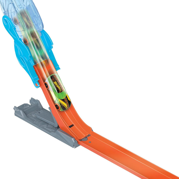 Hot Wheels Track Builder Freier Fall Starterbox - Wind- und Schwerkraft-Set, modulare Aufbewahrungsb