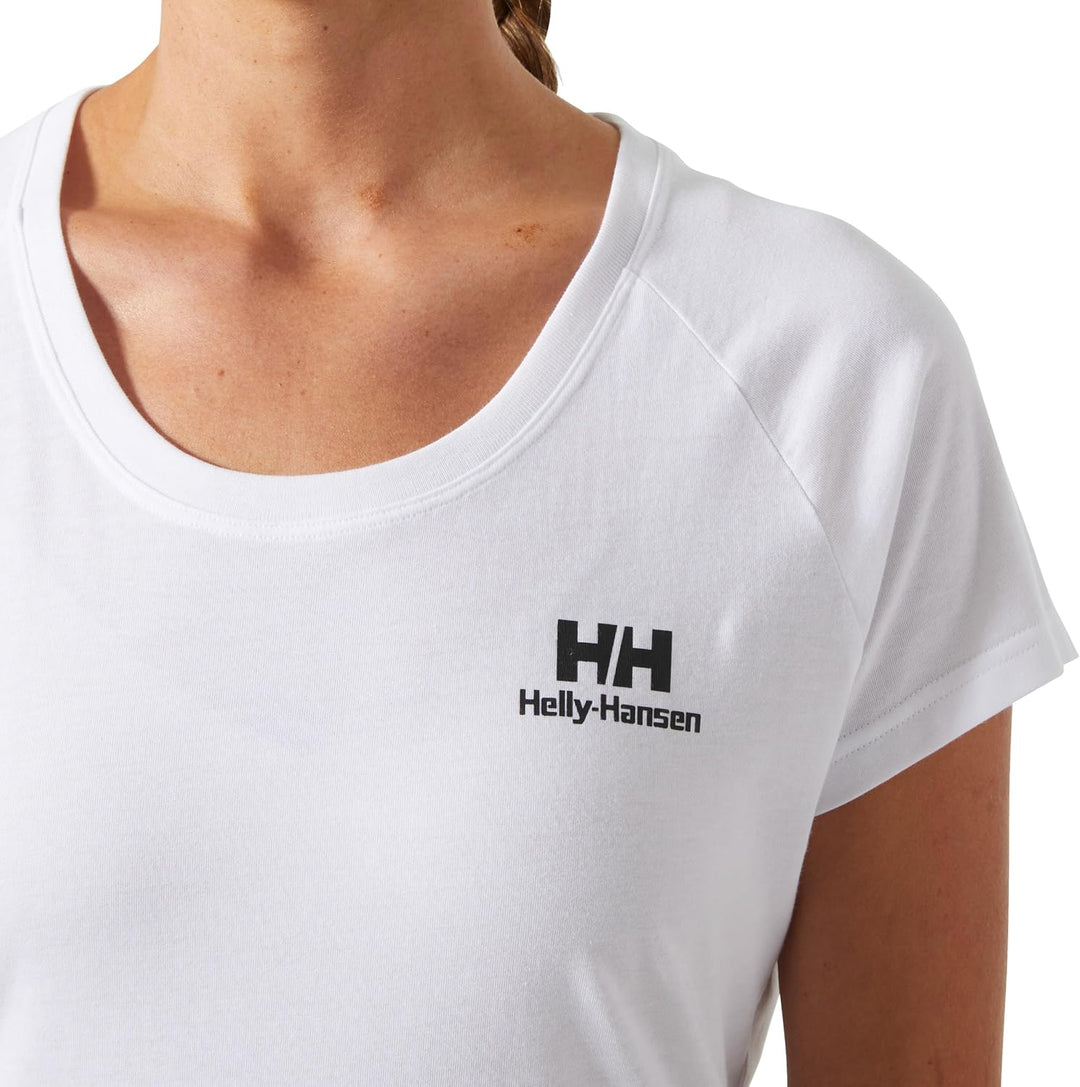Helly Hansen Damen Nord Graphic Drop T-Shirt XS 006 White, XS 006 White