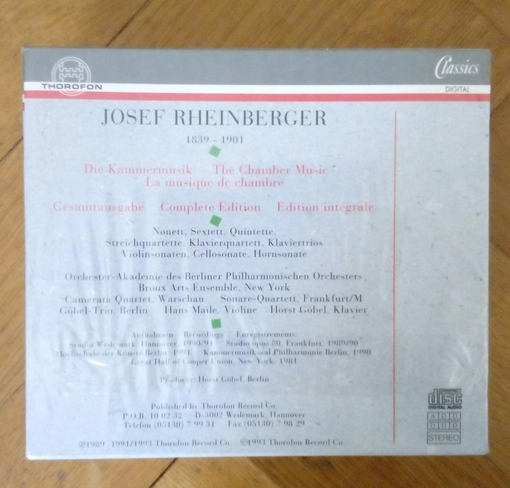 Kammermusik, Audio-CD
