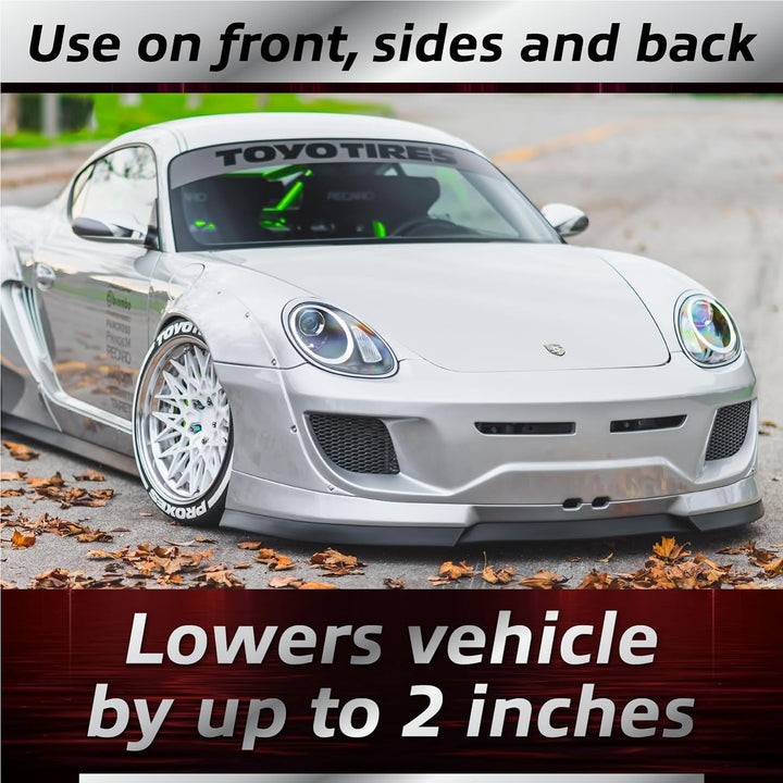 EZ Lip PRO Original Universal Tuning Frontspoiler Lippe Spoilerlippe Splitter 3M JDM Schutz zum