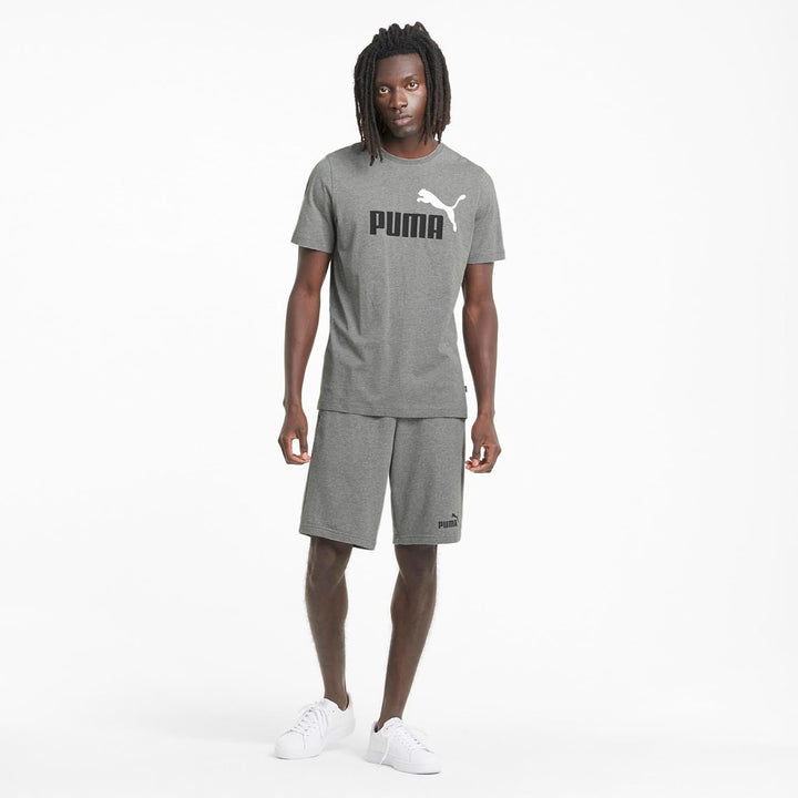 PUMA Herren Shorts, , 116 Medium Gray Heather, 116 Medium Gray Heather