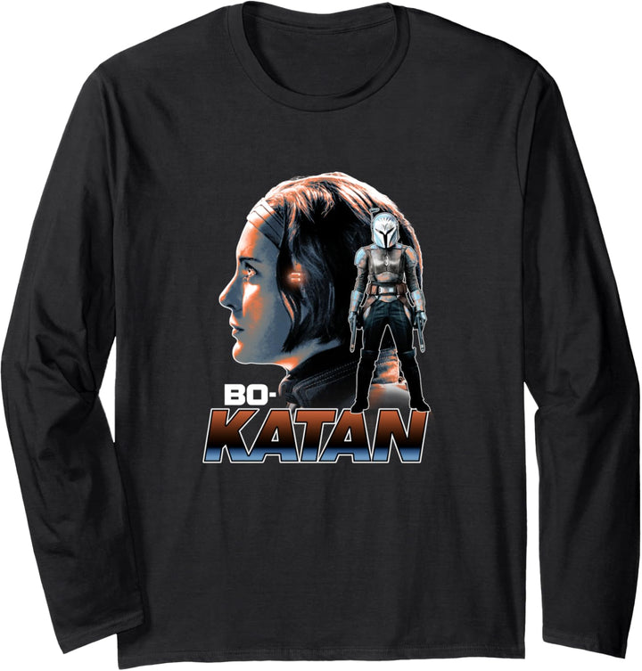 Star Wars: The Mandalorian Bo-Katan Collage R16 Langarmshirt