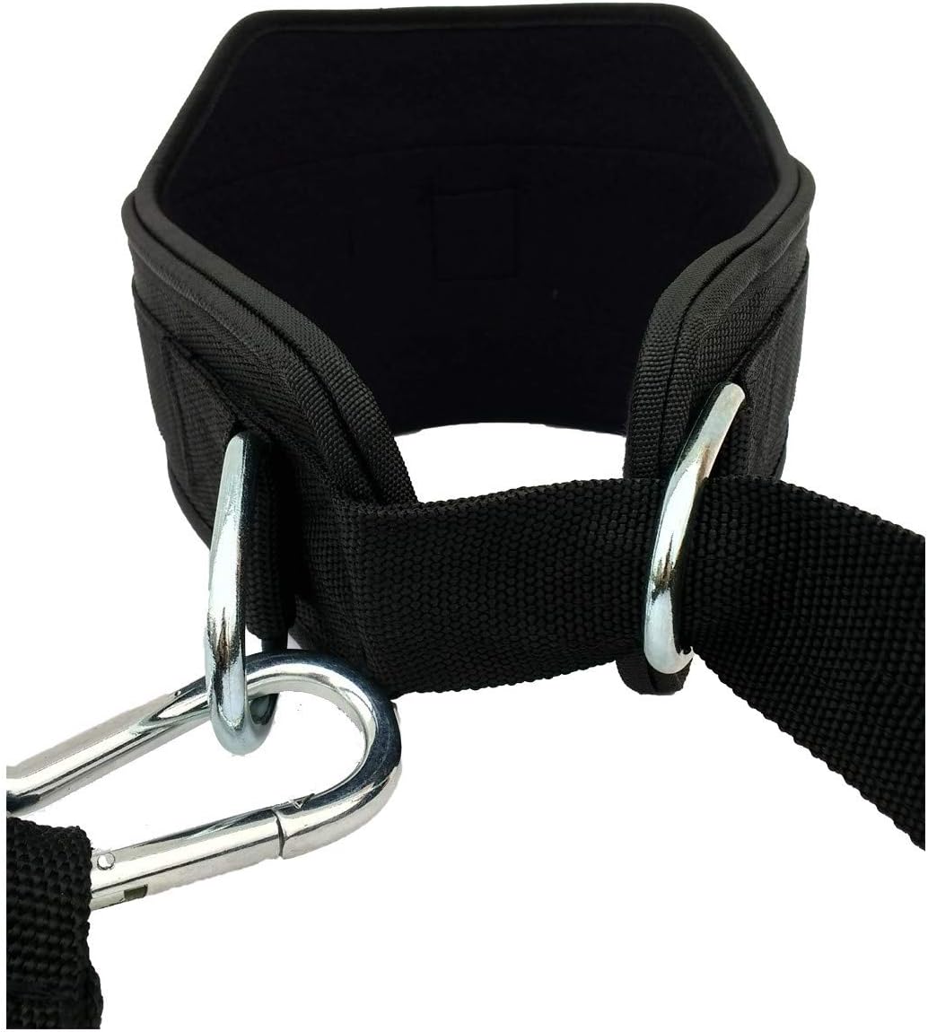 Strength Shop Dip-Gürtel mit Strapazierfähiger Nylonschlaufe und Zwei Ösen