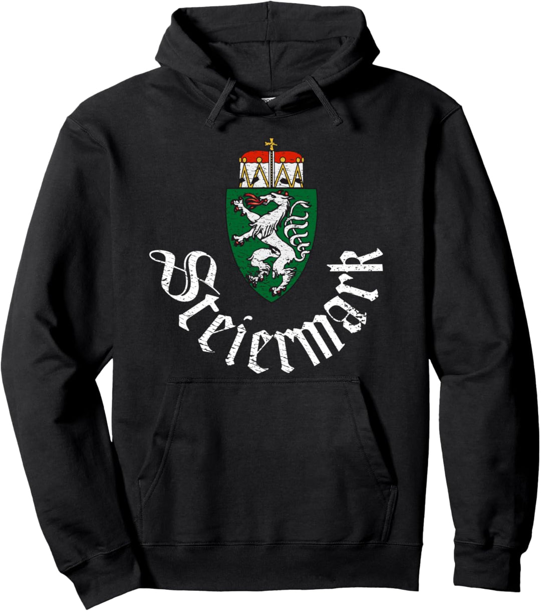 Steiermark Wappen Österreich Steirer Heimat Graz Madl Bua Pullover Hoodie