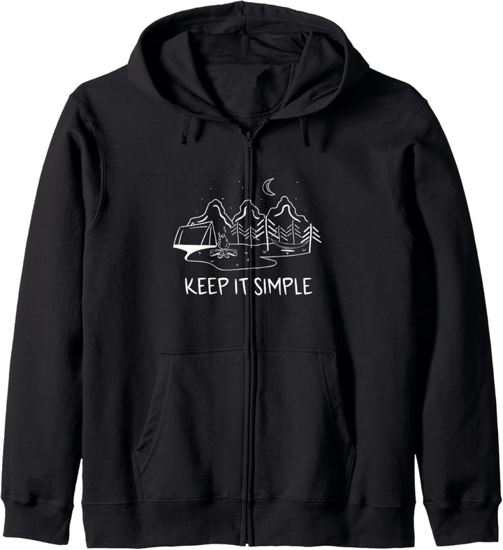Keep It Simple Reisen Camping Kapuzenjacke