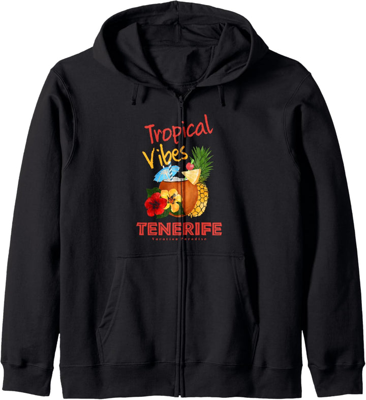 Teneriffa Tropical Vibes, Touristenurlaub Kapuzenjacke