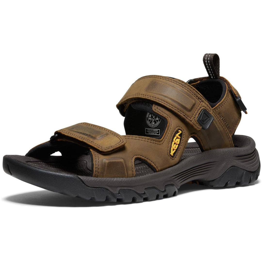 KEEN Herren Targhee 3 Open Toe Sandalen 42.5 EU Bison Mulch, 42.5 EU Bison Mulch
