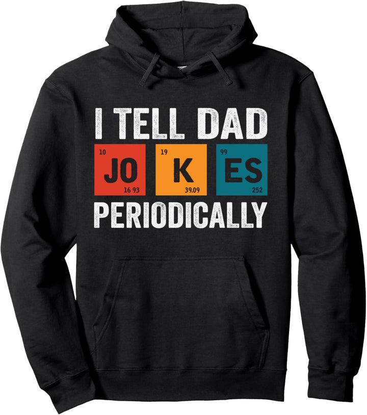 Papa-Shirt. Ich erzähle Papa Witze regelmässig Lustiger Pullover Hoodie