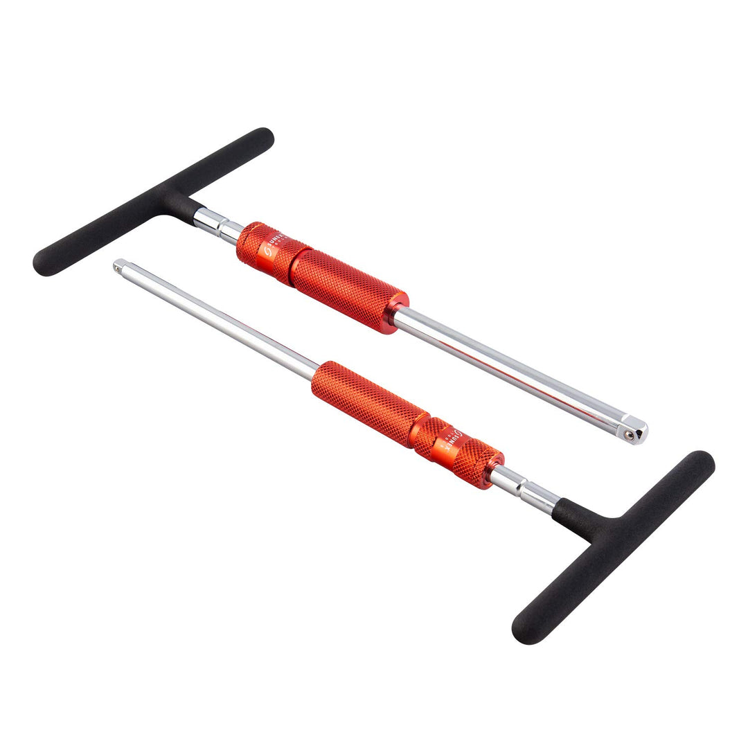 Sunex 9727 1/4-Zoll und 3/8-Antrieb Verstellbare T-Griff Geschwindigkeit Schlüssel Set, 2-teilig