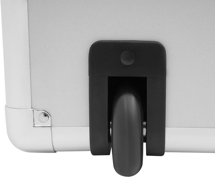 Pilotenkoffer 48,5×23×39 cmRollbarer Aktenkoffer mit Teleskopstange Rollen &amp; Kombinationsschloss Sic