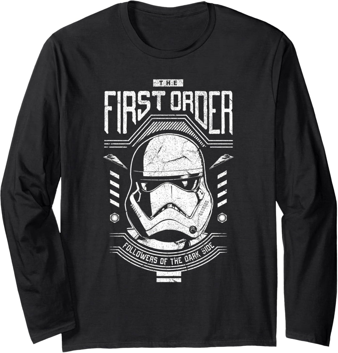Star Wars Rise of Skywalker First Order Trooper Langarmshirt