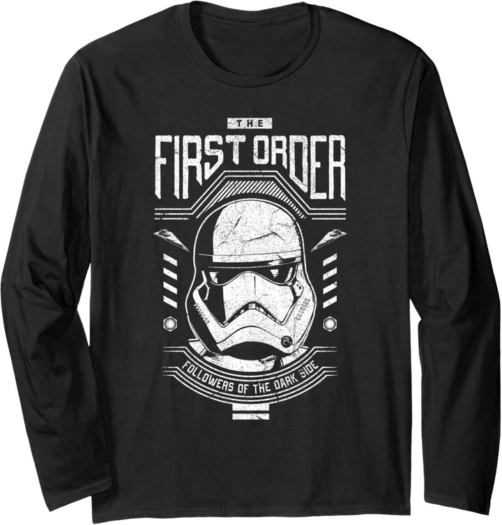 Star Wars Rise of Skywalker First Order Trooper Langarmshirt