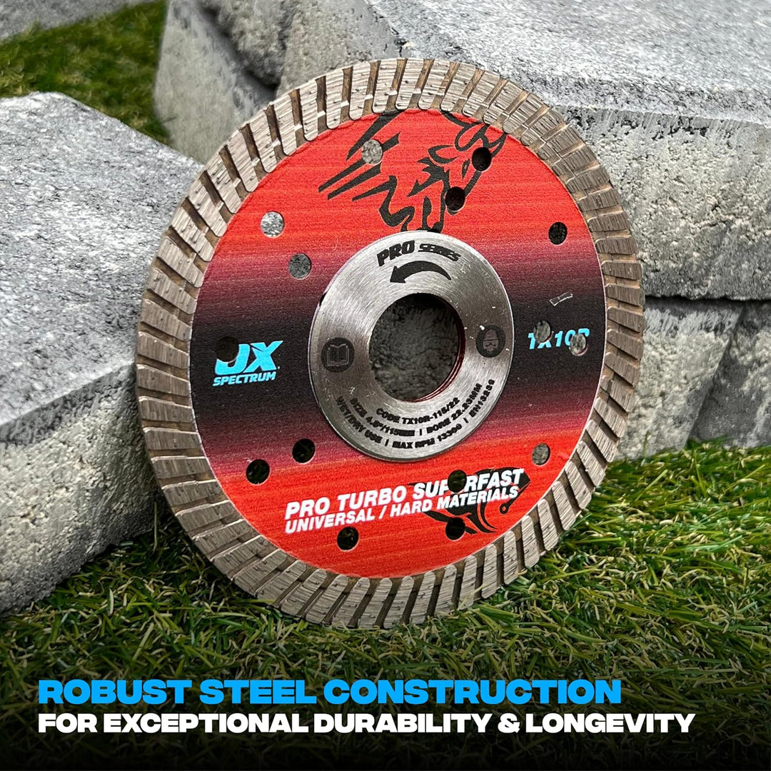 Spectrum Superior Turbo Dia Blade - Multi-Steel - 125/22.23mm, 125/22.23mm