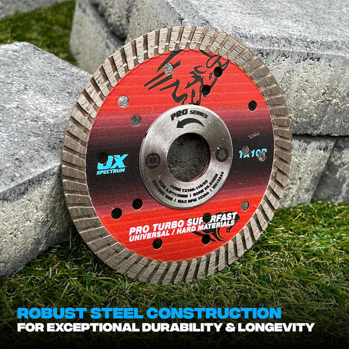 Spectrum Superior Turbo Dia Blade - Multi-Steel - 125/22.23mm, 125/22.23mm