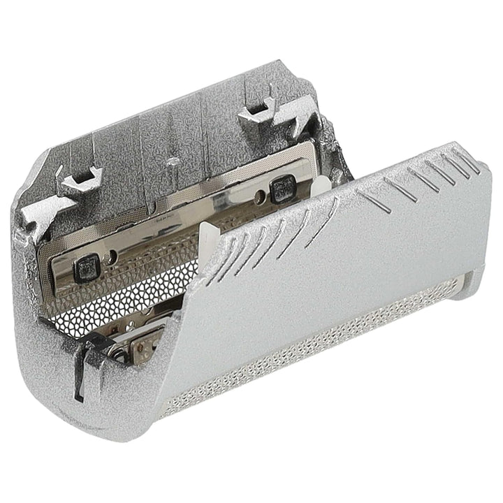 vhbw 2x Doppelscherfolie Ersatz für Braun 30B Mul, 30B, 30S für Elektrorasierer + Rahmen, silber