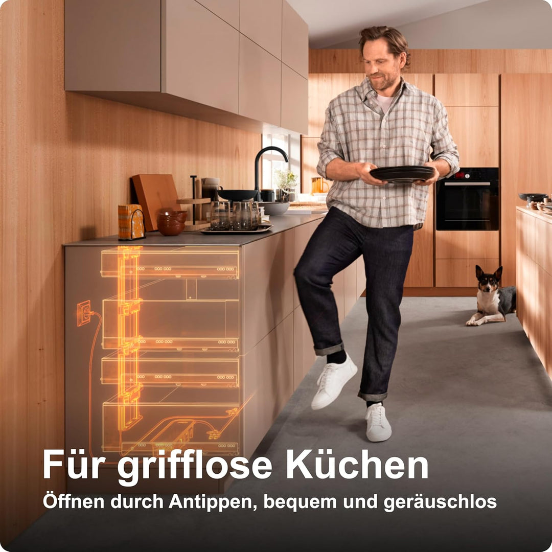 Blum SERVO-DRIVE Antriebseinheit I Öffnungsautomatik von Schubkästen, Schubladen und Auszügen I Wohn