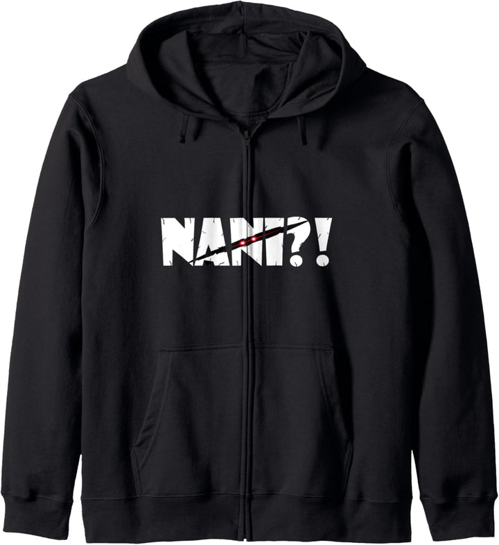 Nani Japanisches Anime Meme Kapuzenjacke