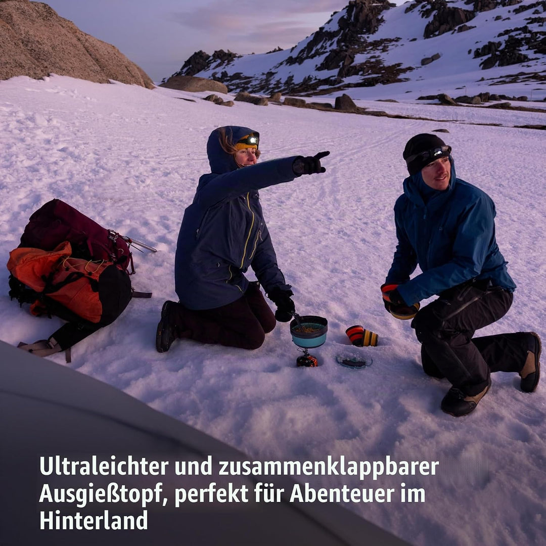 Sea to Summit Frontier Ultraleichter, faltbarer 1-Liter-Topf für Rucksackreisen und Camping