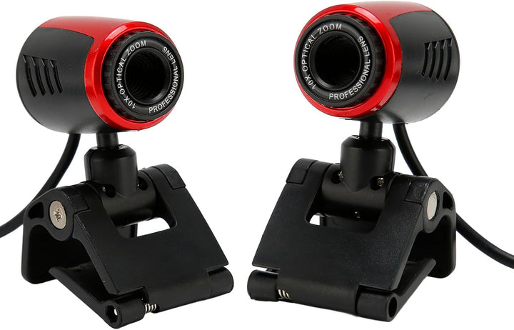 KIMISS USB2.0 mit MIC, Kamera Cam 360 Grad für Computer Nachtsicht Webcam HD Webcam Web Computer Kle