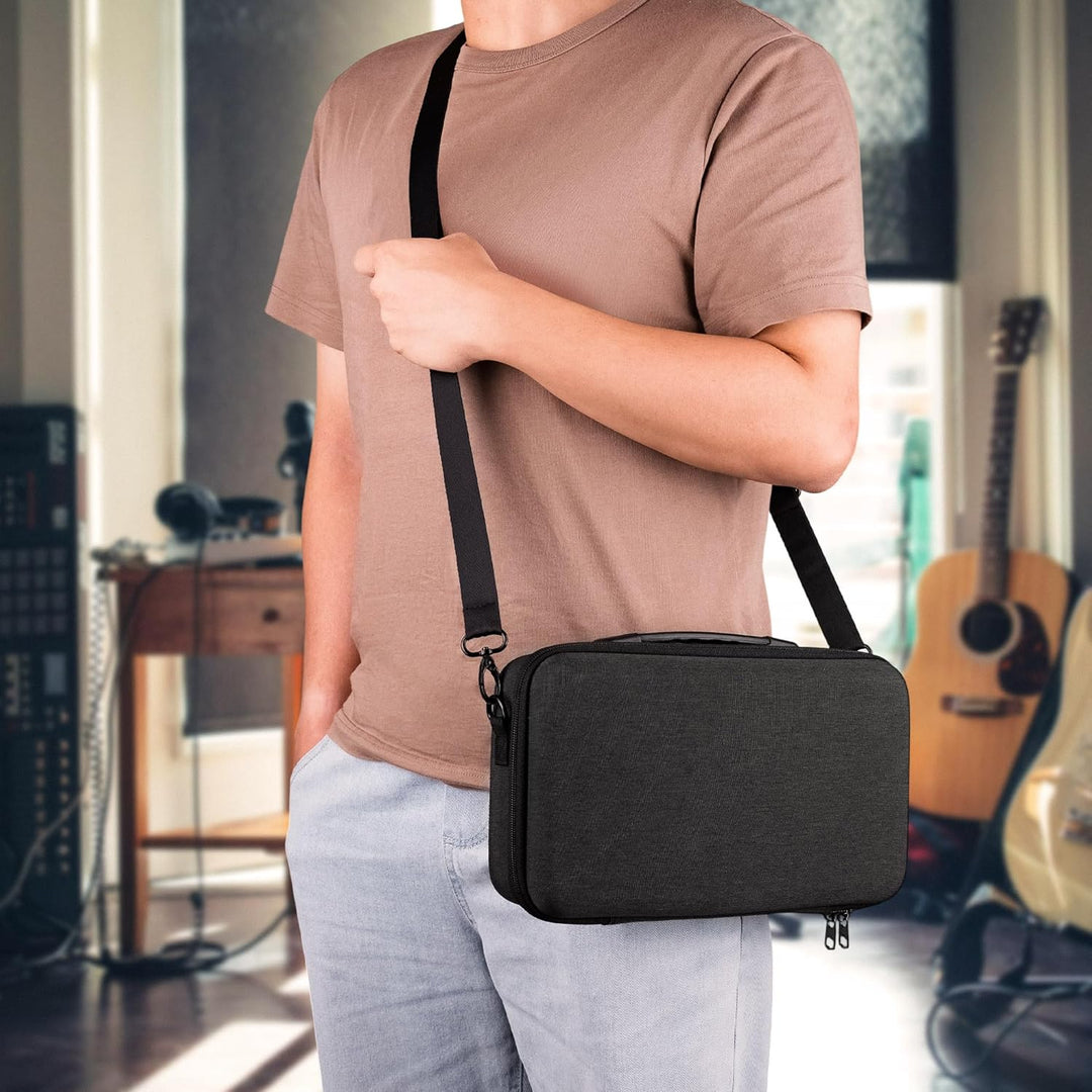 Geekria Tragetasche für Audio-Schnittstellen, Hartschalen-Reisetasche, kompatibel mit Solid State Lo