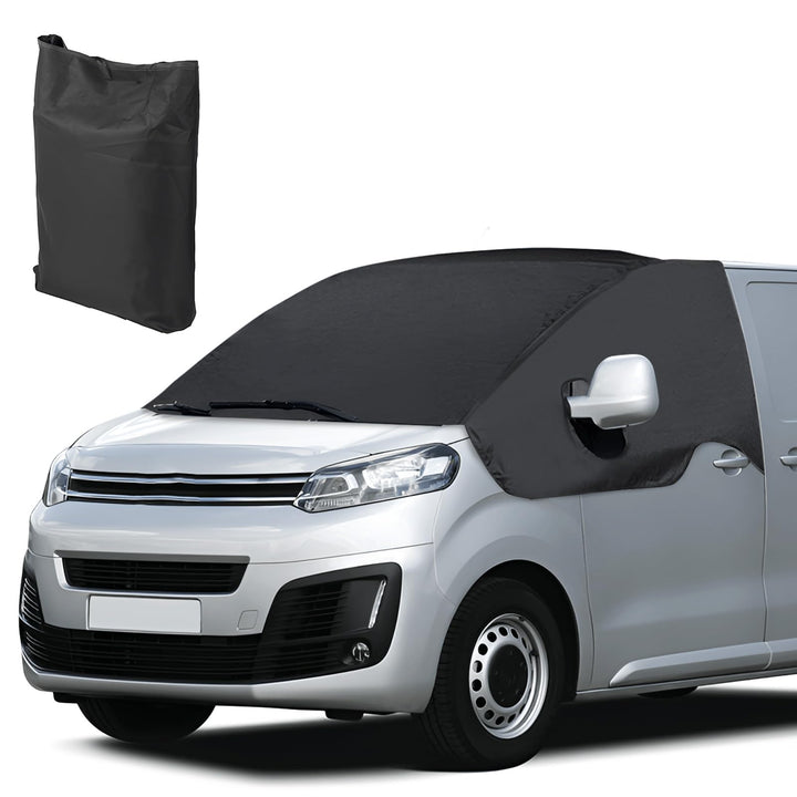Opaltool Auto Windschutzscheiben Abdeckung für Citroen Jumpy Opel Vivaro 2016-2024, 600D Frontscheib